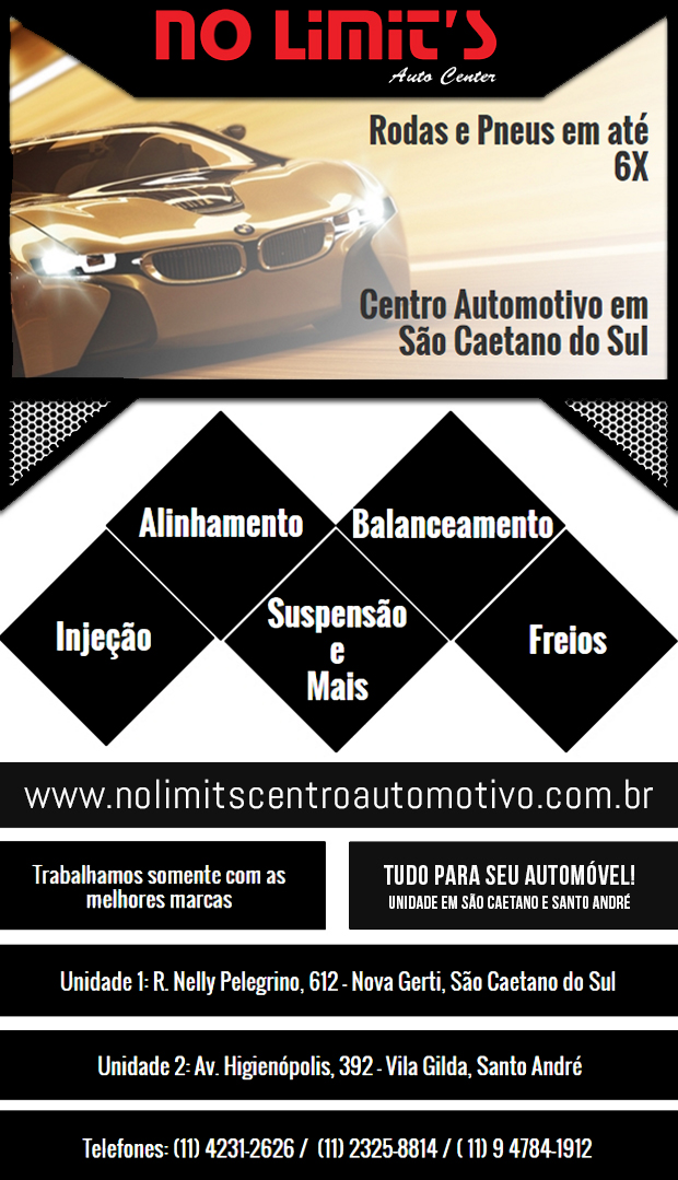 No Limits Alinhamento e Balanceamento de Pneus em So Caetano do Sul