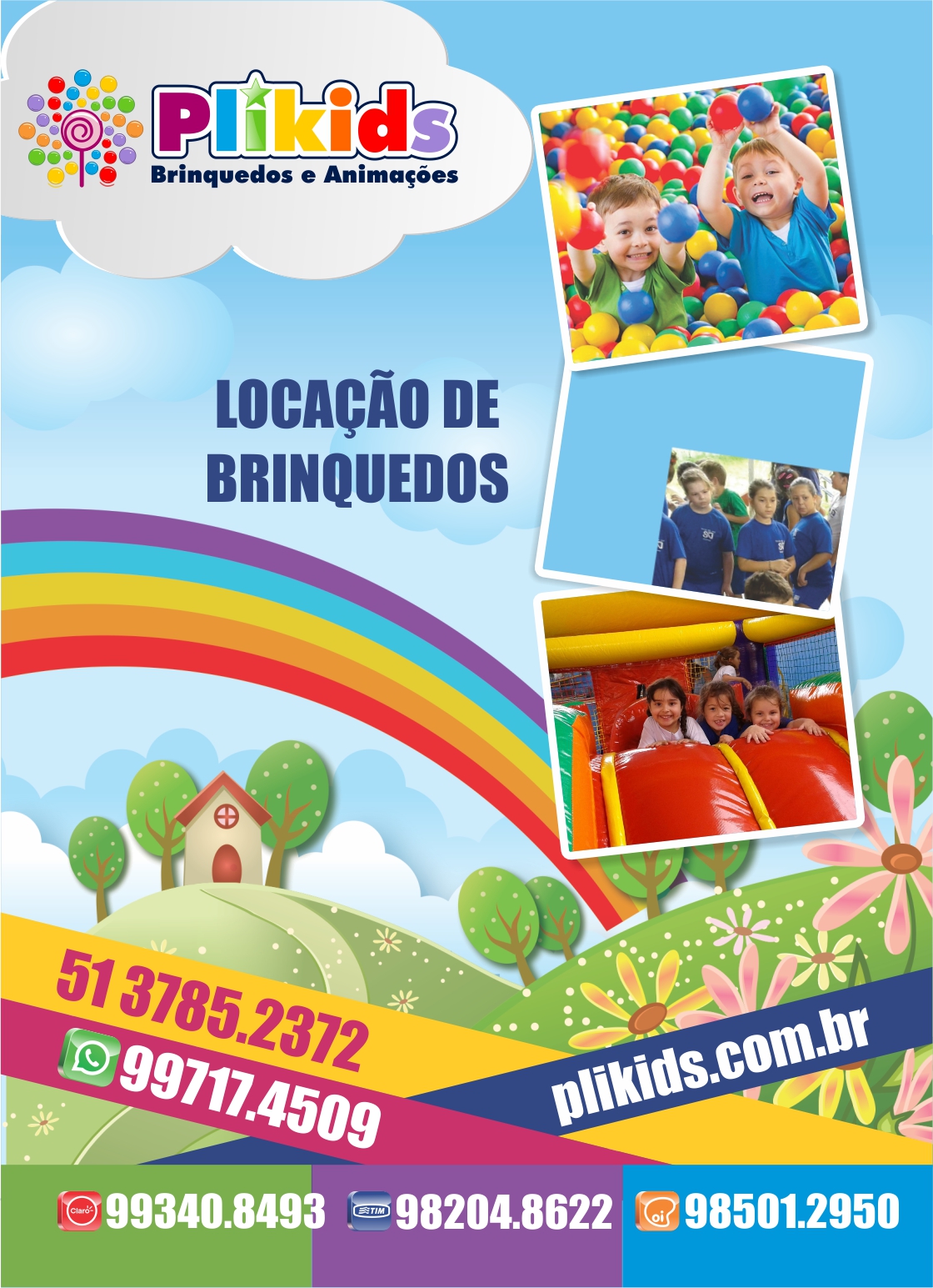 ALUGUEL DE BRINQUEDOS EM CANOAS, RS