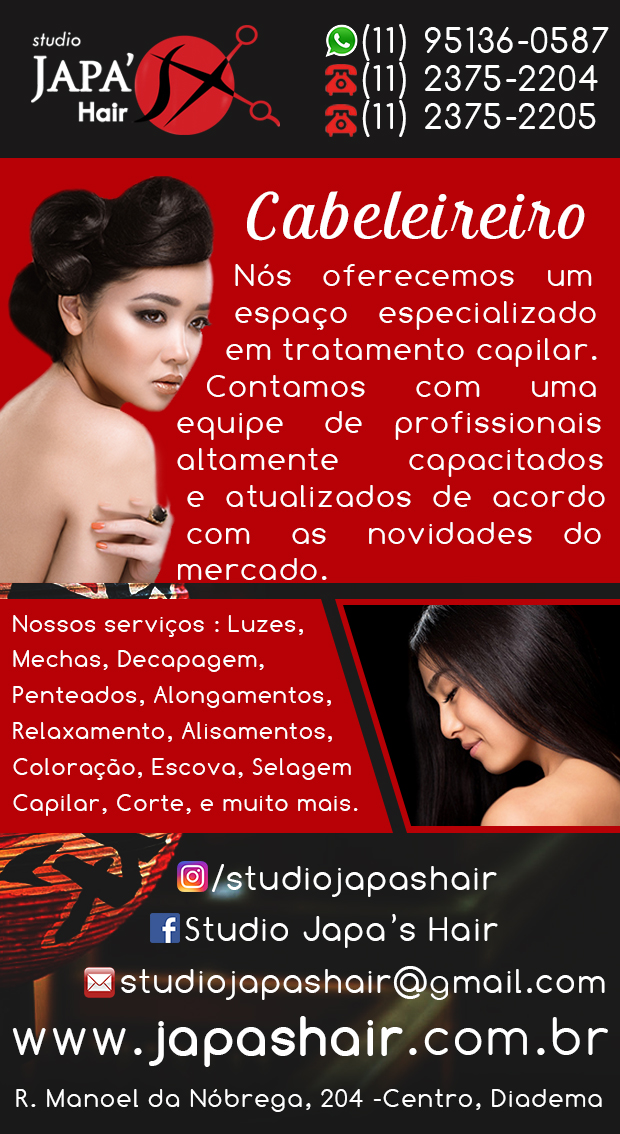 Studio Japa's Hair - Cabeleireiros Unissex em Diadema, Taboo