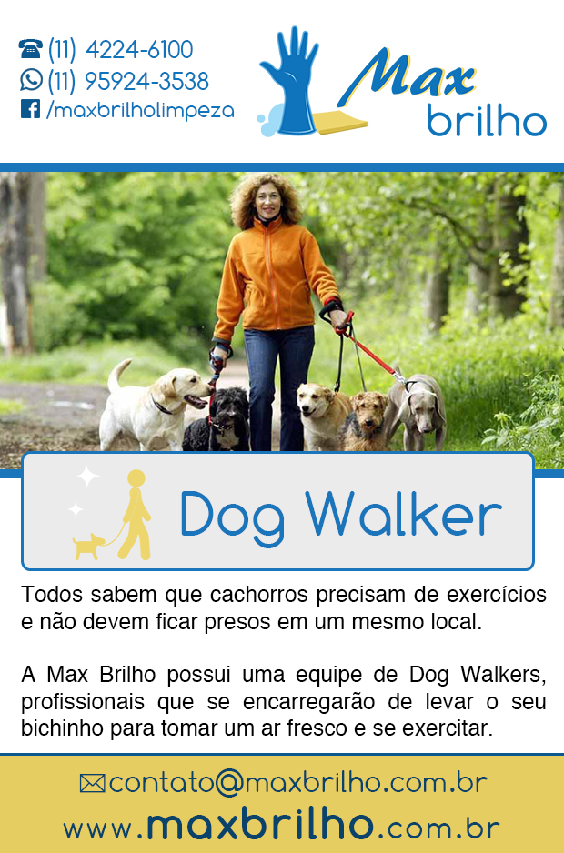 Max Brilho - Dog Walker em So Bernardo do Campo, Demarchi