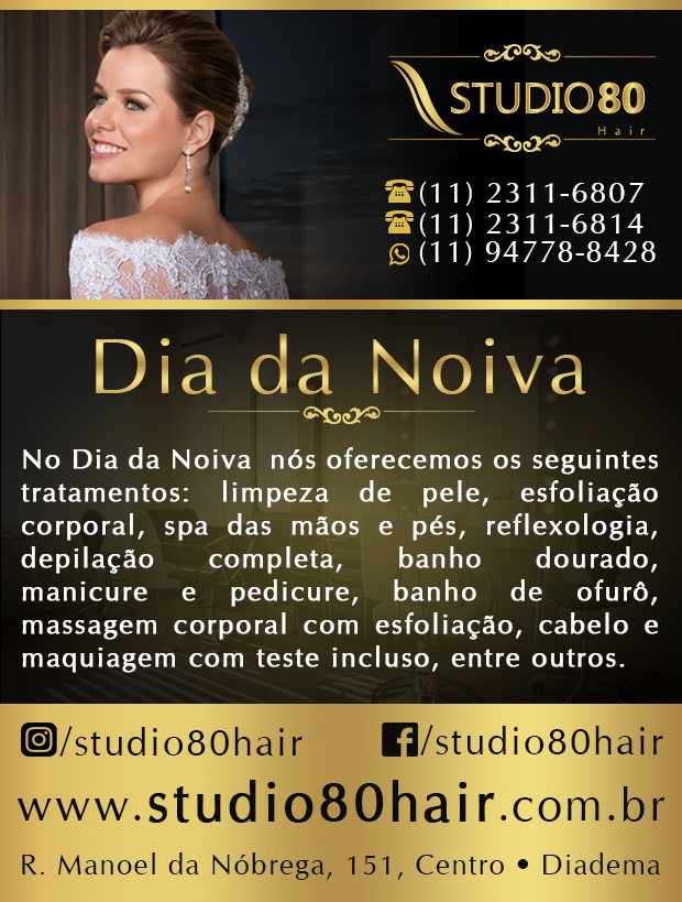 Studio 80 Hair - Dia da Noiva em Diadema, Canhema