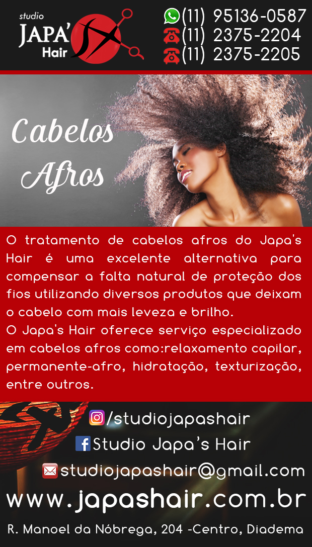 Studio Japa's Hair - Cabelo Afro em Diadema, Centro