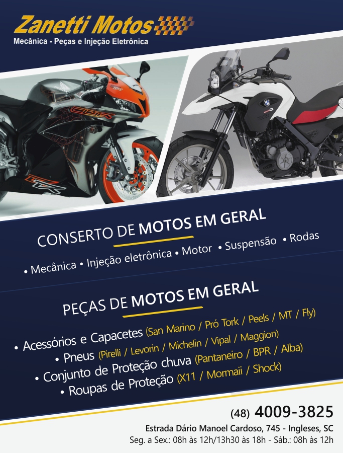 Peas e Acessrios para motos em Ingleses, Norte da Ilha, Florianpolis, Oficina Mecnica, Injeo Eletrnica