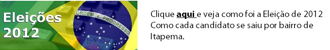 Eleies de 2012, resultados de Itapema