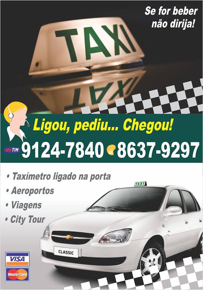 Pontos de taxi no bairro Leblon