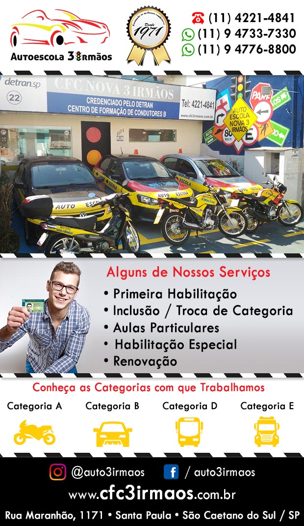 Auto Moto Escola 3 Irmos - Auto-Moto-Escola em So Caetano do Sul, Barcelona